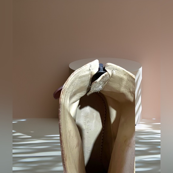 Rag & Bone Ryland Nubuck Ankle Boot Tan Ladies Au 4.5 /EU36 -Block Heel RRP $550 - Picture 6 of 11